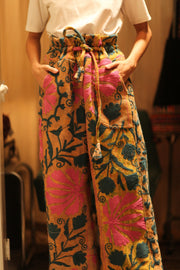 LENA KANTHA TROUSERS MUSTARD