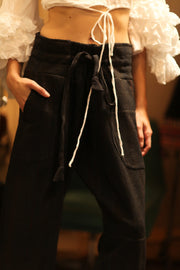 LENA KANTHA TROUSERS CHARCOAL