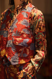 MARLENE KANTHA GILET VEST BERRIES