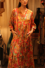 SUSIE SILK DRESS PHAYAM