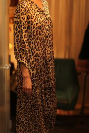 SUSIE SILK DRESS LEO