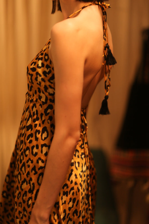 LEO PRINT DRESS HANNAH