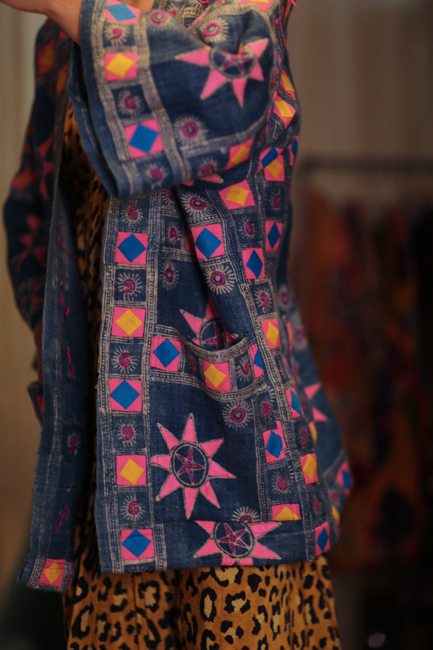 DAMON KANCHON SHORT KIMONO PINK