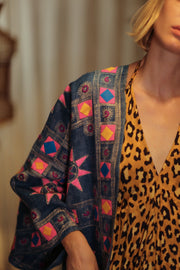 DAMON KANCHON SHORT KIMONO PINK