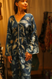ABIGAIL KANCHON DRESS B1 - sustainably made MOMO NEW YORK sustainable clothing, dresskaftan slow fashion