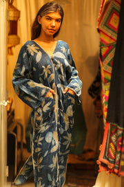 ABIGAIL KANCHON DRESS B1 - sustainably made MOMO NEW YORK sustainable clothing, dresskaftan slow fashion