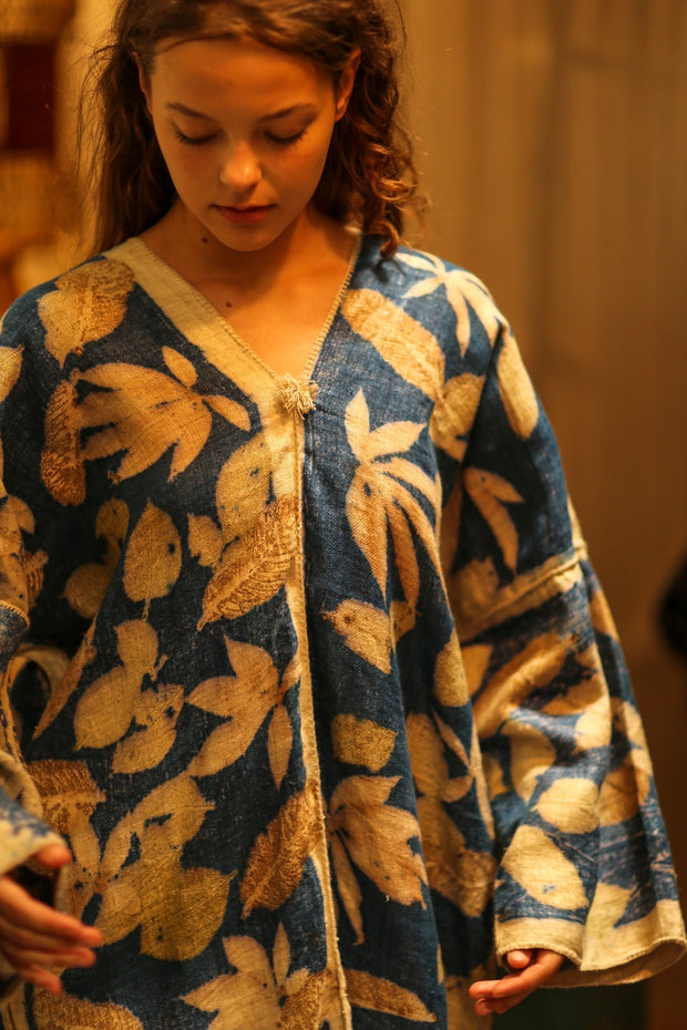 ABIGAIL KANCHON KAFTAN DRESS B2 - sustainably made MOMO NEW YORK sustainable clothing, dresskaftan slow fashion