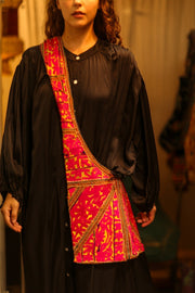 BIBI ARTISAN EMBROIDERED CROSSBODY BAG - sustainably made MOMO NEW YORK sustainable clothing, bag slow fashion