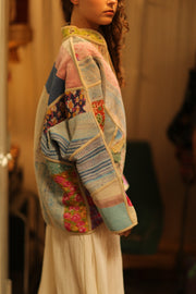 CHRISTOPHER KANTHA BOMBER JACKET - sustainably made MOMO NEW YORK sustainable clothing, bomber slow fashion