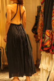 DAISY COTTON DRESS - sustainably made MOMO NEW YORK sustainable clothing, Boho Dress slow fashion