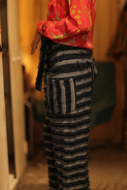 DENIM FISHERMAN PANTS LEROY - sustainably made MOMO NEW YORK sustainable clothing, new slow fashion