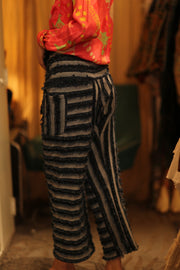 DENIM FISHERMAN PANTS LEROY - sustainably made MOMO NEW YORK sustainable clothing, new slow fashion