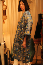 DUMA ARTISAN MADE KIMONO - sustainably made MOMO NEW YORK sustainable clothing, Coat slow fashion