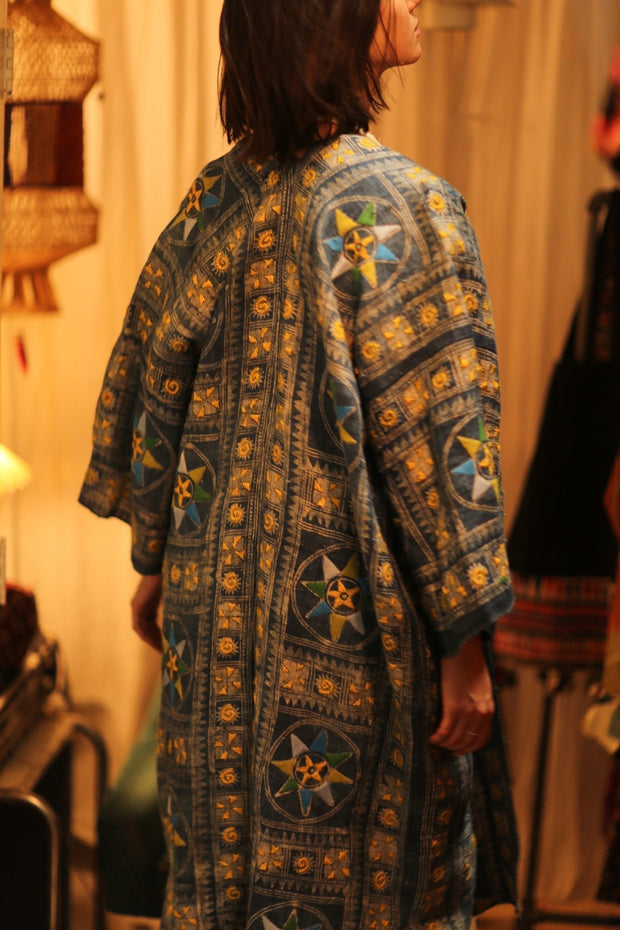 DUMA ARTISAN MADE KIMONO - sustainably made MOMO NEW YORK sustainable clothing, Coat slow fashion
