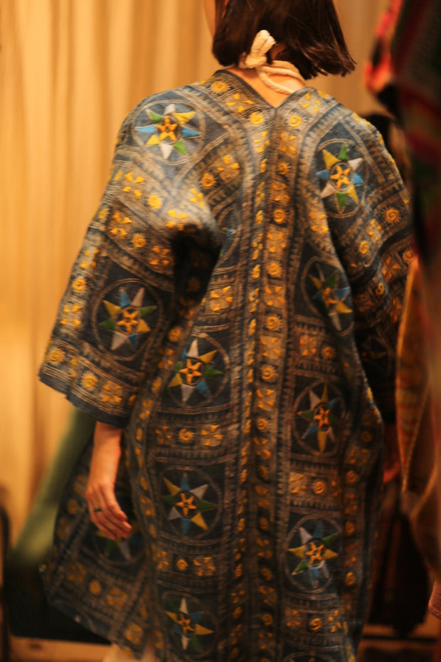 DUMA ARTISAN MADE KIMONO - sustainably made MOMO NEW YORK sustainable clothing, Coat slow fashion