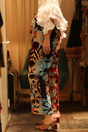 EMBROIDERED KANTHA PANTS FREYA - sustainably made MOMO NEW YORK sustainable clothing, new slow fashion