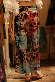 EMBROIDERED KANTHA PANTS FREYA - sustainably made MOMO NEW YORK sustainable clothing, new slow fashion