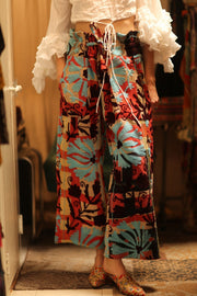 EMBROIDERED KANTHA PANTS FREYA - sustainably made MOMO NEW YORK sustainable clothing, new slow fashion