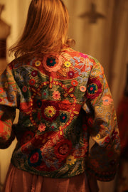 JACKET INGRID ALIN EMBROIDERED - sustainably made MOMO NEW YORK sustainable clothing, coatandjacket slow fashion