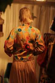 JACKET INGRID MICA EMBROIDERED - sustainably made MOMO NEW YORK sustainable clothing, coatandjacket slow fashion