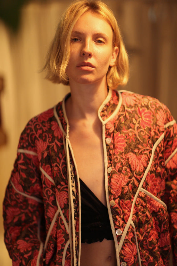 JACKET POPPY LARRY - sustainably made MOMO NEW YORK sustainable clothing, coatandjacket slow fashion