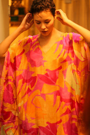 KAFTAN DRESS YAYA FAERIS - sustainably made MOMO NEW YORK sustainable clothing, bestseller slow fashion