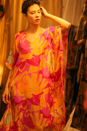 KAFTAN DRESS YAYA FAERIS - sustainably made MOMO NEW YORK sustainable clothing, bestseller slow fashion