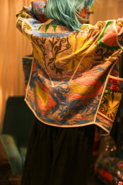 KANTHA EMBROIDERED JACKET ELA - sustainably made MOMO NEW YORK sustainable clothing, bestseller slow fashion