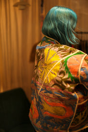 KANTHA EMBROIDERED JACKET ELA - sustainably made MOMO NEW YORK sustainable clothing, bestseller slow fashion