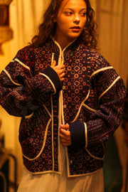 KANTHA JACKCET LINDA - sustainably made MOMO NEW YORK sustainable clothing, coatandjacket slow fashion