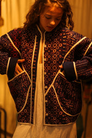 KANTHA JACKCET LINDA - sustainably made MOMO NEW YORK sustainable clothing, coatandjacket slow fashion