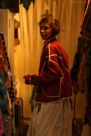 KANTHA JACKET CHERRINE NING - sustainably made MOMO NEW YORK sustainable clothing, coatandjacket slow fashion