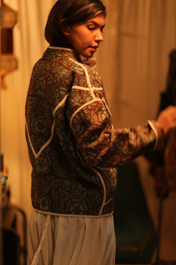 KANTHA JACKET ERIK - sustainably made MOMO NEW YORK sustainable clothing, coatandjacket slow fashion