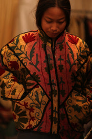 KANTHA JACKET GERALDINE - sustainably made MOMO NEW YORK sustainable clothing, coatandjacket slow fashion
