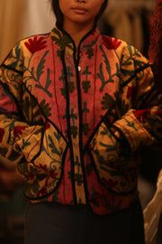 KANTHA JACKET GERALDINE - sustainably made MOMO NEW YORK sustainable clothing, coatandjacket slow fashion