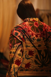 KANTHA JACKET GERALDINE - sustainably made MOMO NEW YORK sustainable clothing, coatandjacket slow fashion