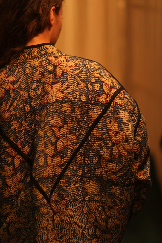 KANTHA JACKET GILBERT - sustainably made MOMO NEW YORK sustainable clothing, coatandjacket slow fashion