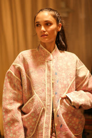 KANTHA JACKET HENIA - sustainably made MOMO NEW YORK sustainable clothing, coatandjacket slow fashion
