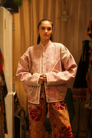 KANTHA JACKET HENIA - sustainably made MOMO NEW YORK sustainable clothing, coatandjacket slow fashion