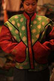KANTHA JACKET IRINI - sustainably made MOMO NEW YORK sustainable clothing, coatandjacket slow fashion