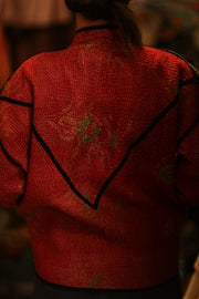 KANTHA JACKET IRINI - sustainably made MOMO NEW YORK sustainable clothing, coatandjacket slow fashion