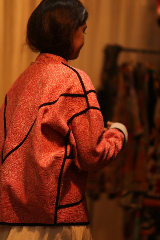 KANTHA JACKET JEROME - sustainably made MOMO NEW YORK sustainable clothing, coatandjacket slow fashion
