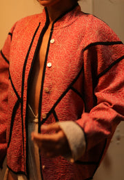 KANTHA JACKET JEROME - sustainably made MOMO NEW YORK sustainable clothing, coatandjacket slow fashion