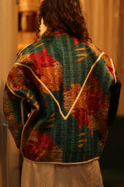 KANTHA JACKET LEYLO - sustainably made MOMO NEW YORK sustainable clothing, coatandjacket slow fashion