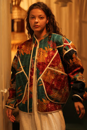 KANTHA JACKET LEYLO - sustainably made MOMO NEW YORK sustainable clothing, coatandjacket slow fashion