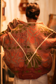 KANTHA JACKET LOREILA - sustainably made MOMO NEW YORK sustainable clothing, bestseller slow fashion