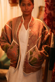 KANTHA JACKET LOREILA - sustainably made MOMO NEW YORK sustainable clothing, bestseller slow fashion