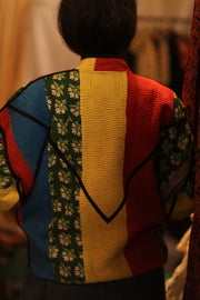 KANTHA JACKET MAYAN - sustainably made MOMO NEW YORK sustainable clothing, coatandjacket slow fashion