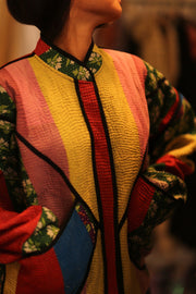 KANTHA JACKET MAYAN - sustainably made MOMO NEW YORK sustainable clothing, coatandjacket slow fashion