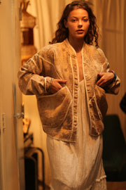 KANTHA JACKET MIRJA - sustainably made MOMO NEW YORK sustainable clothing, coatandjacket slow fashion